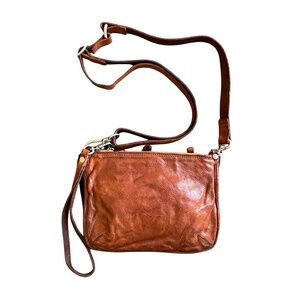 Campomaggi Crossbody Bag in Cognac